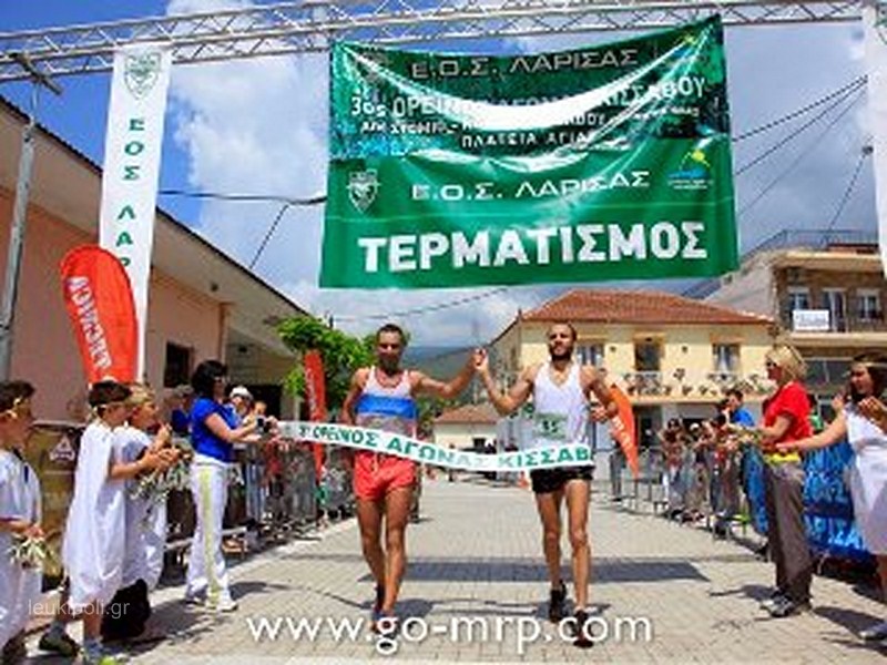 Ελασσονίτης τερμάτισε πρώτος στον Ορεινό Αγώνα Κισσάβου