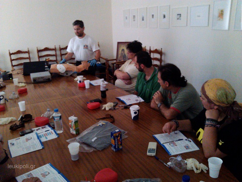 Σεμινάριο πρώτων βοηθειών πραγματοποιήθηκε στην Ελασσόνα