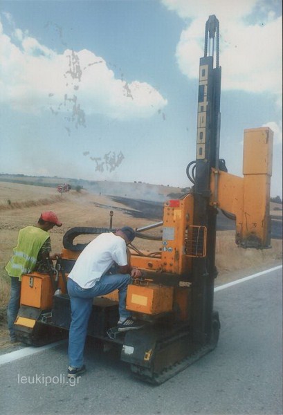 «Λαμπάδιασε» φορτηγό στην Ε.Ο. Ελασσόνας – Κοζάνης!