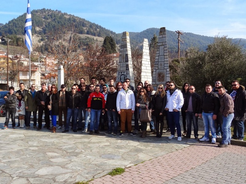 Φίλοι της Άλφα Ρομέο έκοψαν πίτα στην Τσαριτσάνη