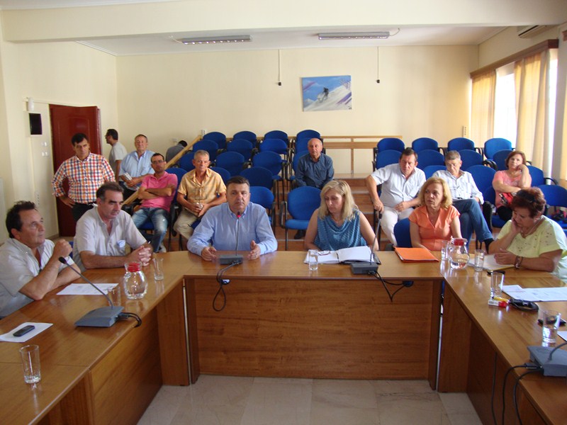 Σύσκεψη για την καυσοξύλευση στο Δήμο Ελασσόνας