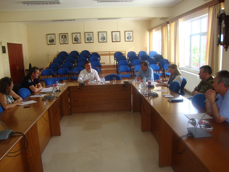 Σύσκεψη εργασίας στο Δήμο Ελασσόνας για την πυροπροστασία