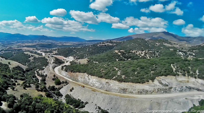 Προχωρά η κατασκευή του δρόμου Λιβάδι – Σαραντάπορο