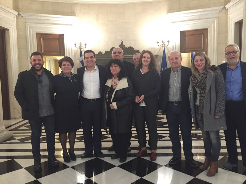 Συνάντηση βουλευτών ΣΥΡΙΖΑ Ν. Λάρισας με τον Πρωθυπουργό Αλέξη Τσίπρα