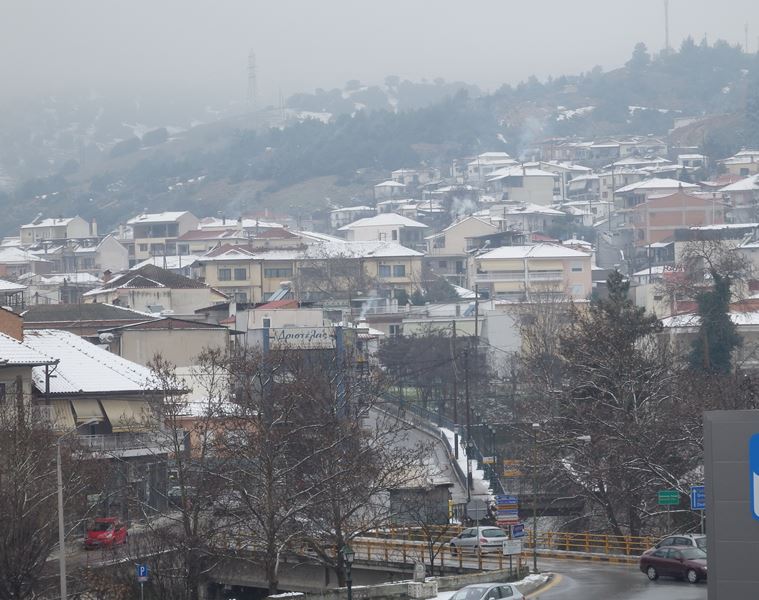 Ο «χιονιάς» επισκέφθηκε την Ελασσόνα