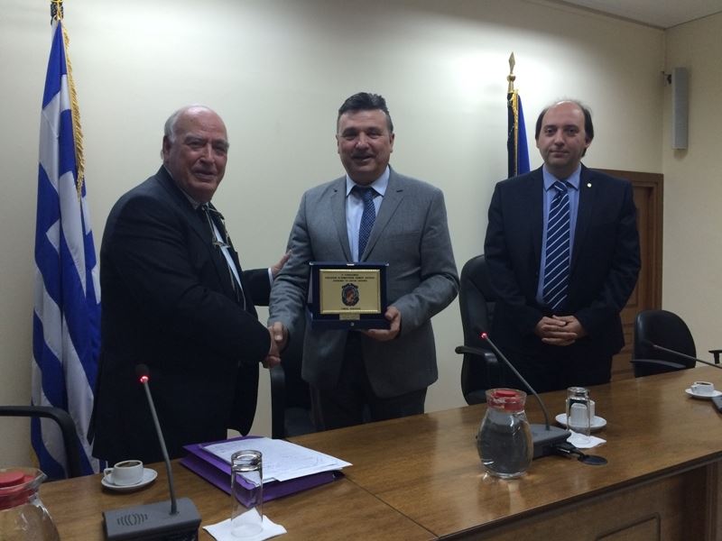 Το Δήμαρχο Ελασσόνας τίμησε η Ένωση Εφέδρων Αξιωματικών Ν. Λάρισας