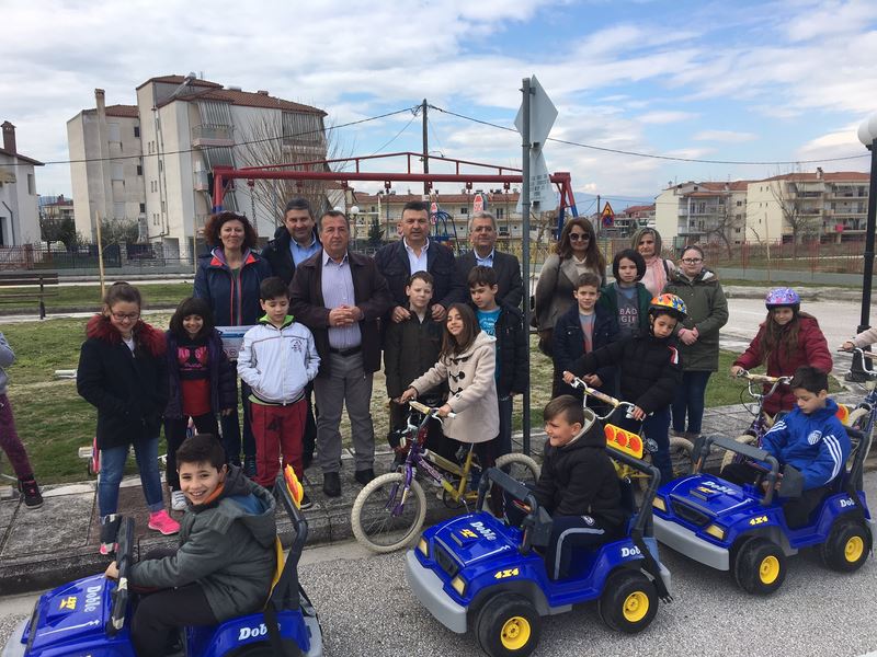Ξεκίνησε η λειτουργία του Πάρκου Κυκλοφοριακής Αγωγής στην Ελασσόνα