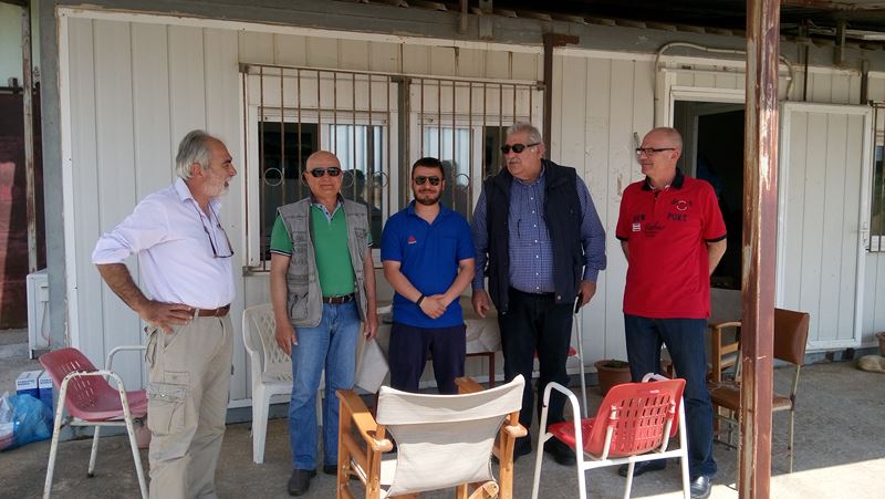 Ν. Παπαδόπουλος: Επίσκεψη στο ΓΝΛ και στον Αγροτικό Συν/μο Χάλκης «Η Αλληλεγγύη»