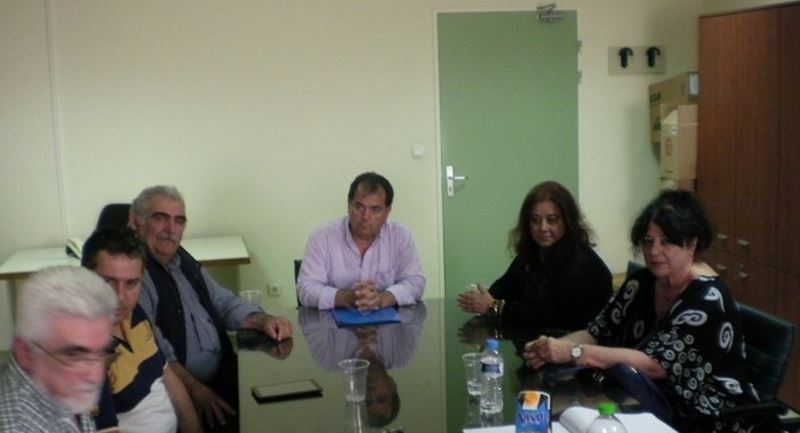 Συνάντηση βουλευτών ΣΥΡΙΖΑ με τη διοίκηση των Νοσοκομείων Λάρισας