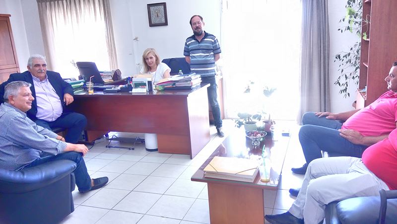 Επίσκεψη βουλευτή Ν. Παπαδόπουλου σε Ελασσόνα, Τύρναβο