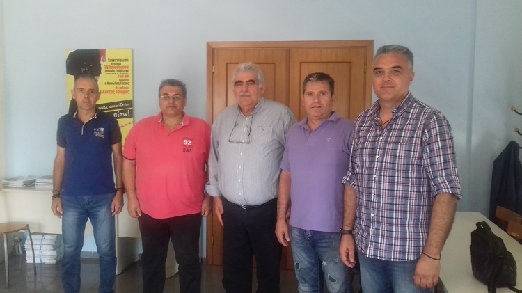 Με την Ένωση Στρατιωτικών Θεσσαλίας συναντήθηκε ο βουλευτής Ν. Παπαδόπουλος