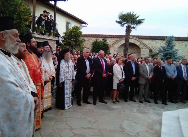 Κοσμοσυρροή στην Ι. Μονή Αναλήψεως του Σωτήρος στη Συκέα Ελασσόνας