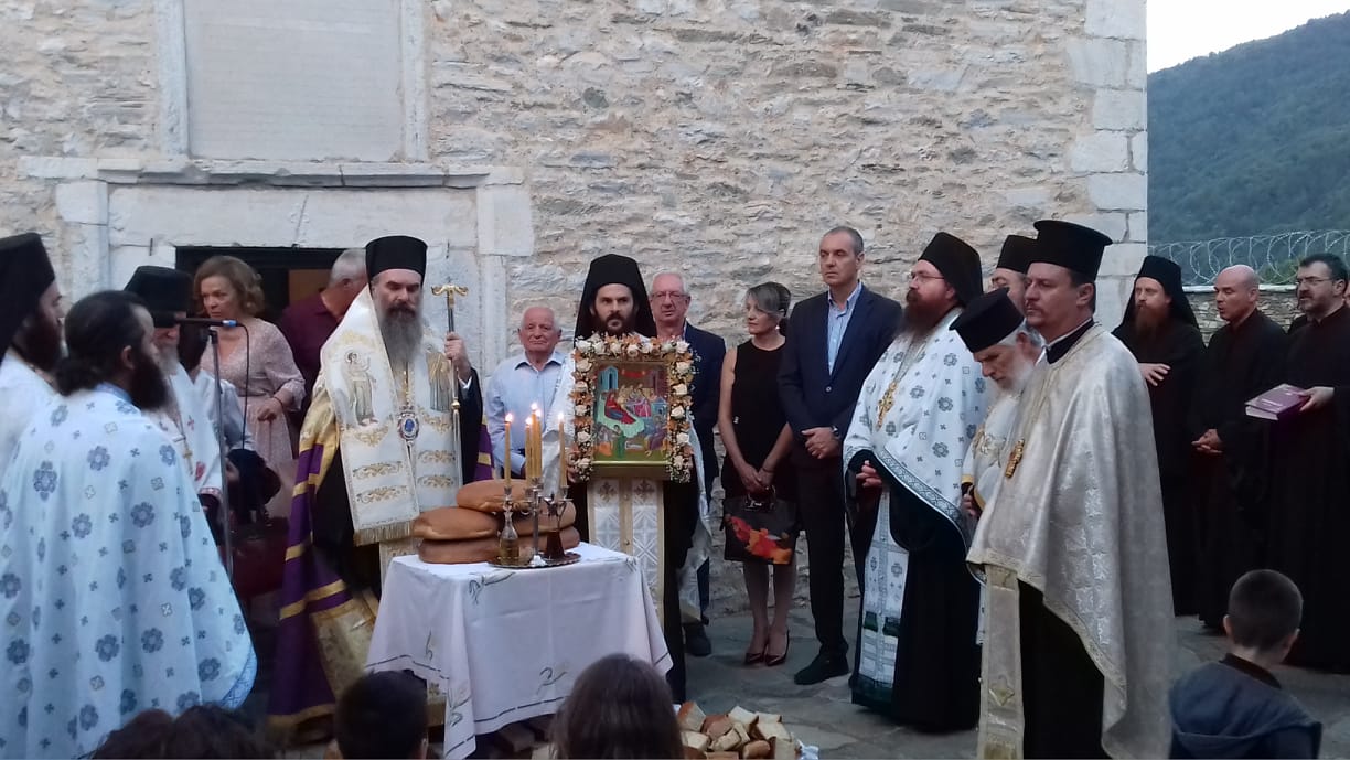 Στη Μονή Κανάλων και τη Μονή Βρυζώστη ο Δήμαρχος Ελασσόνας