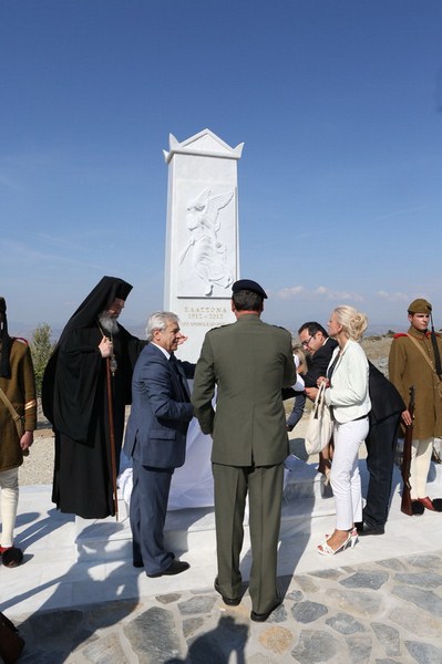 Αποκαλυπτήρια του μνημείου στη Μελούνα