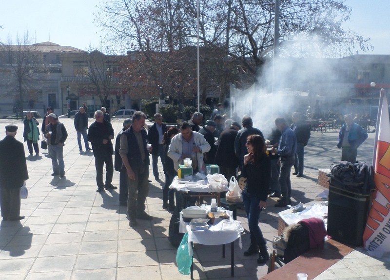 “Τσίκνισε” στην Ελασσόνα η Λαϊκή Επιτροπή Ελασσόνας