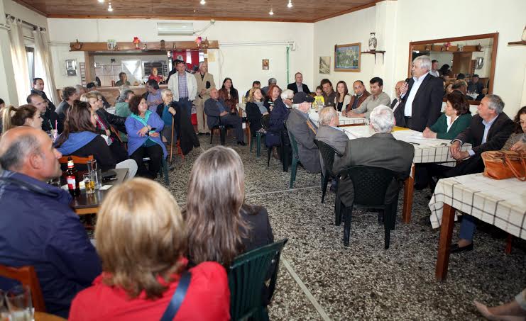 Συνεχίζεται η περιοδεία Πασχόπουλου σε κοινότητες του Δήμου Ελασσόνας
