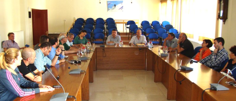 Συνάντηση Ευαγγέλου με μηχανικούς Ελασσόνας