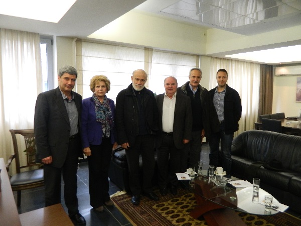 Την Περιφέρεια Θεσσαλίας επισκέφτηκε ο πρώην υπουργός Γιώργος Λιάνης