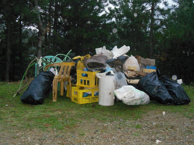 Οι Artivistas καθάρισαν δάσος στην Κρανιά – Εικόνες ντροπής (FB)