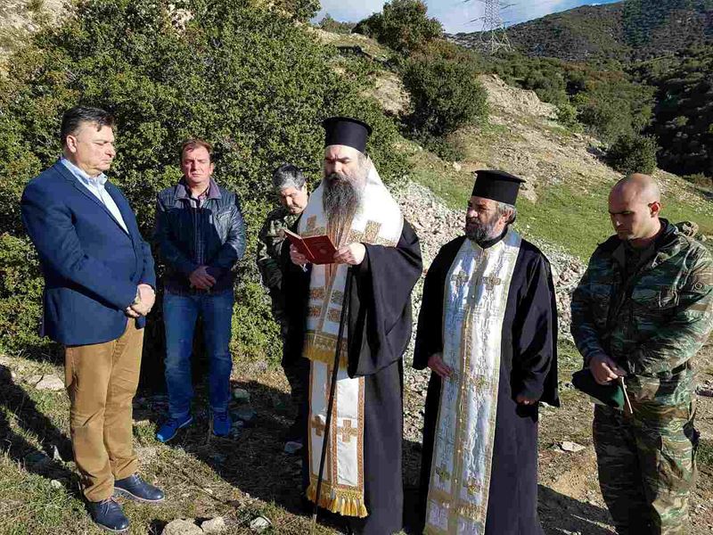 Τρισάγιο τελέστηκε στο σημείο της συντριβής του ελικοπτέρου