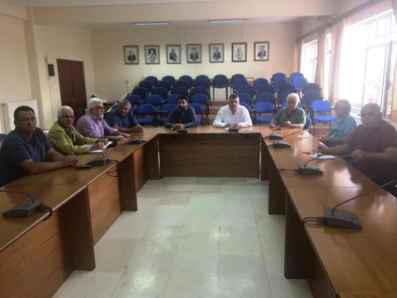 Συνάντηση της Νομαρχιακής Επιτροπής ΣΥΡΙΖΑ με το Δήμαρχο Ελασσόνας