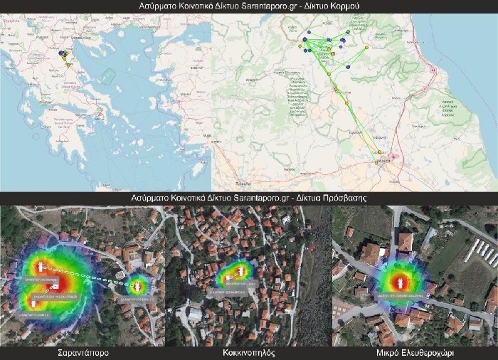 Αναβαθμίζεται το ασύρματο κοινοτικό δίκτυο Sarantaporo.gr