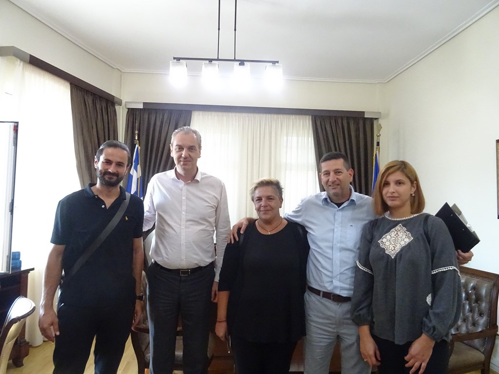 Τον Δήμαρχο Ελασσόνας επισκέφτηκε ο Μορφωτικός Σύλλογος Τσαριτσάνης